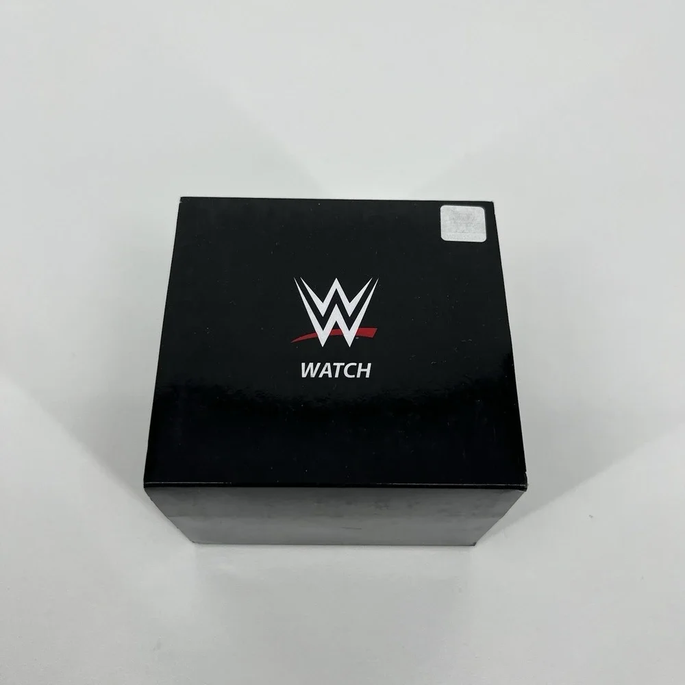WWE Game Time Andre The Giant Pioneer Black Series Mens Watch Silver Black NEW